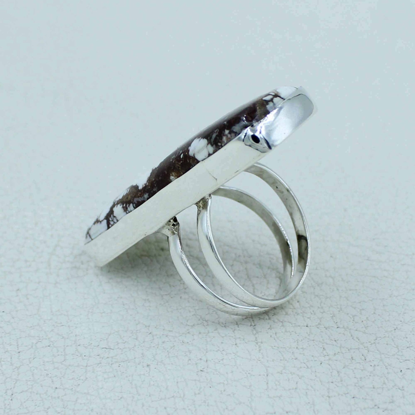 Wild Horse Jasper 925 Sterling Silver Ring: 9