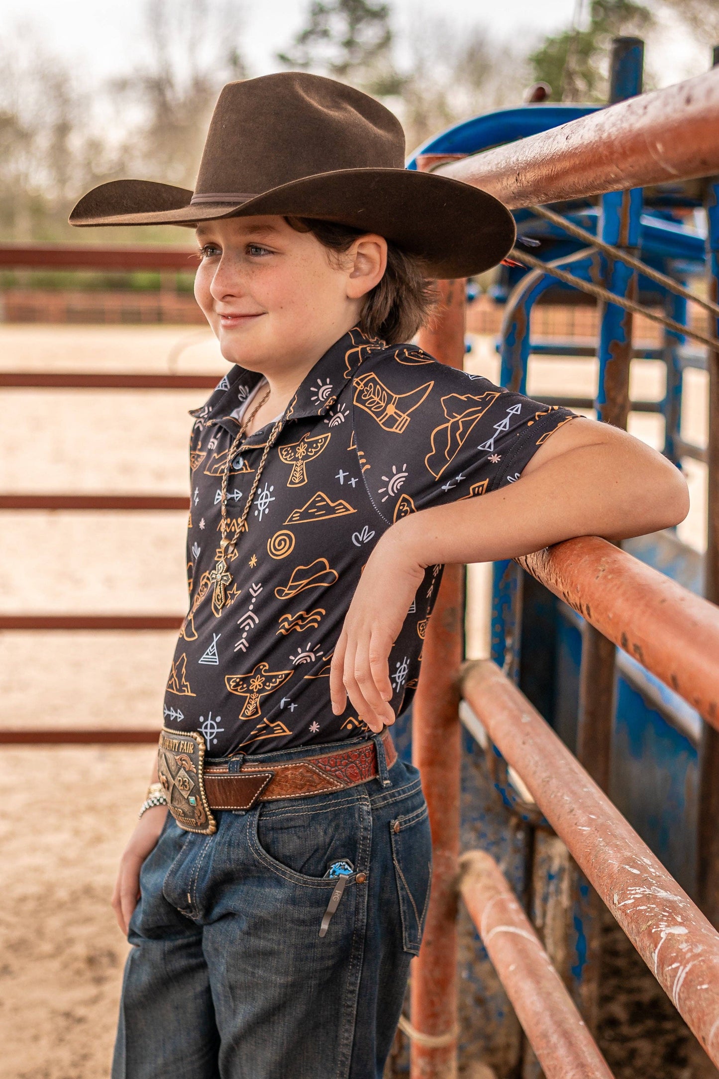 Desert Nights Polo - Youth: Youth Large