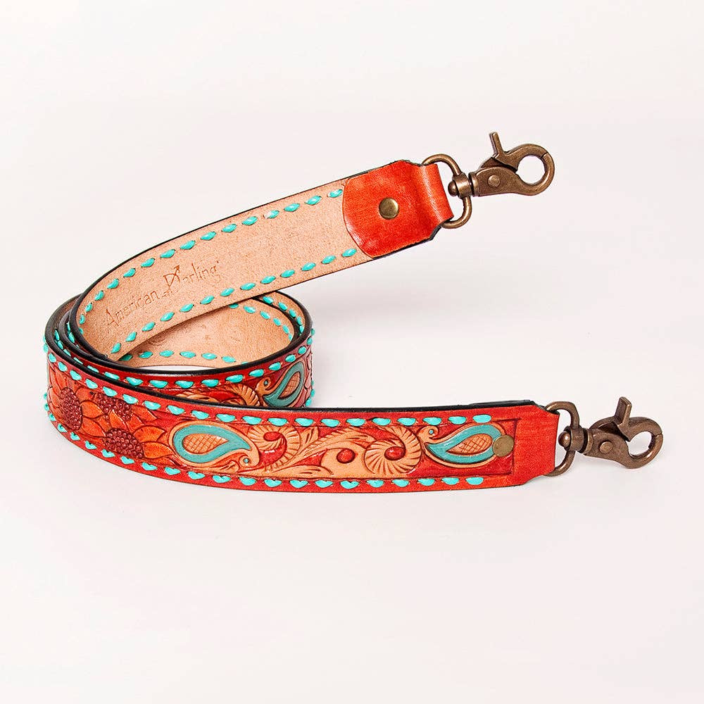Genuine Leather Crossbody Handle Strap For Bags