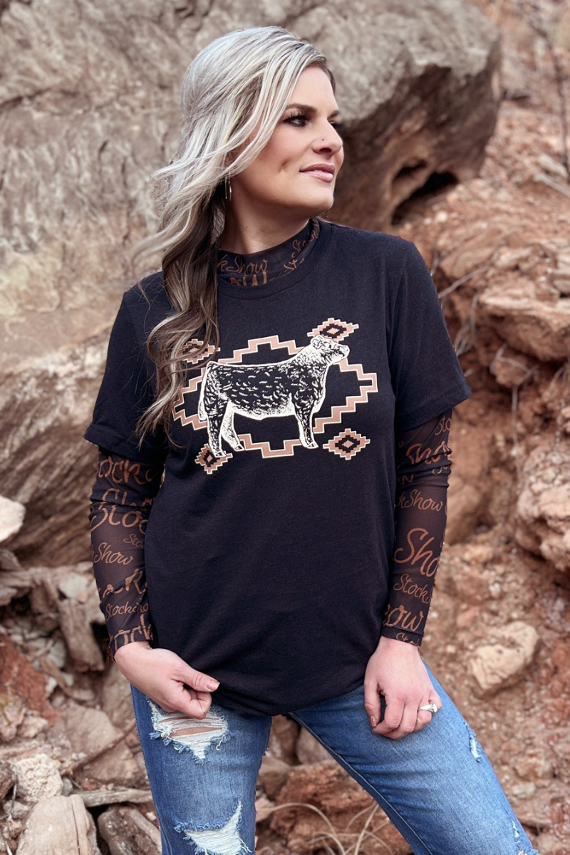 Show Me Your Steer Tee: S