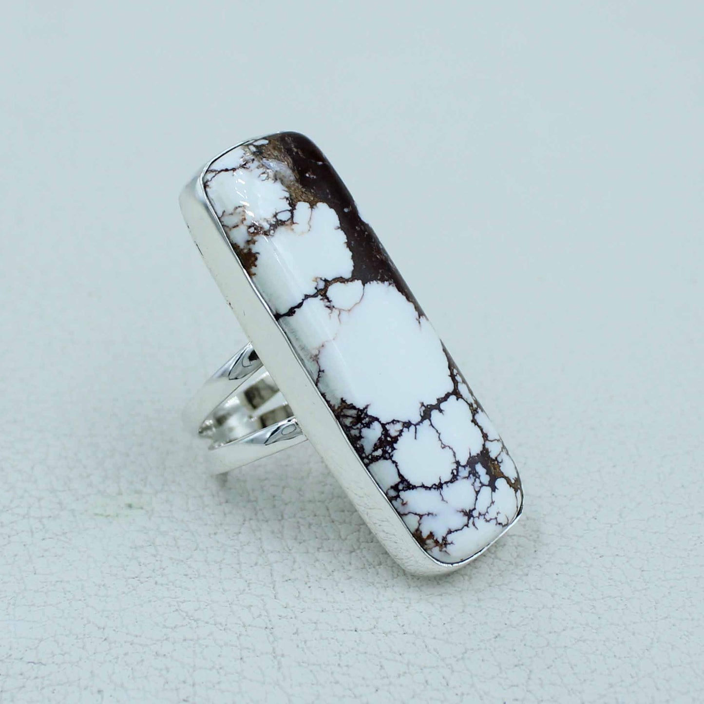 Wild Horse Jasper 925 Sterling Silver Ring: 9