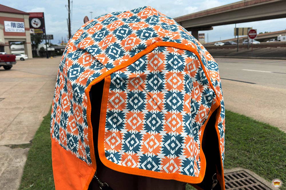 1200D Winter Waterproof Turnout Horse Blanket Belly Wrap: 74"