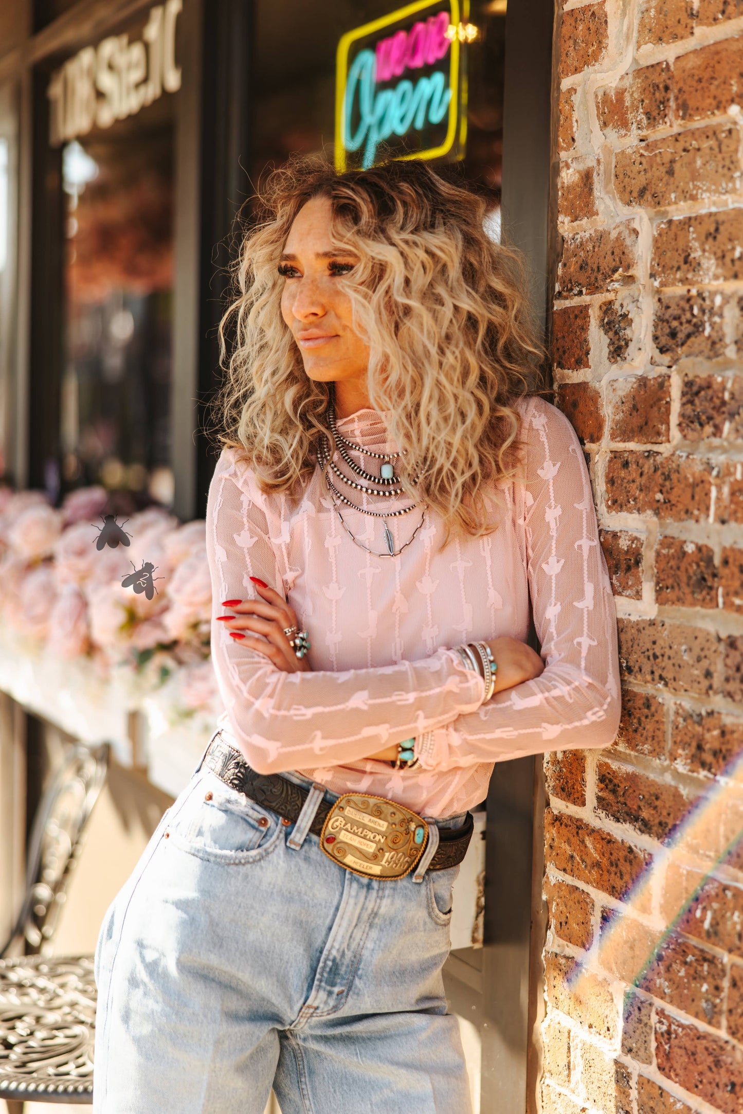 LARIAT LACE * DUSTY ROSE