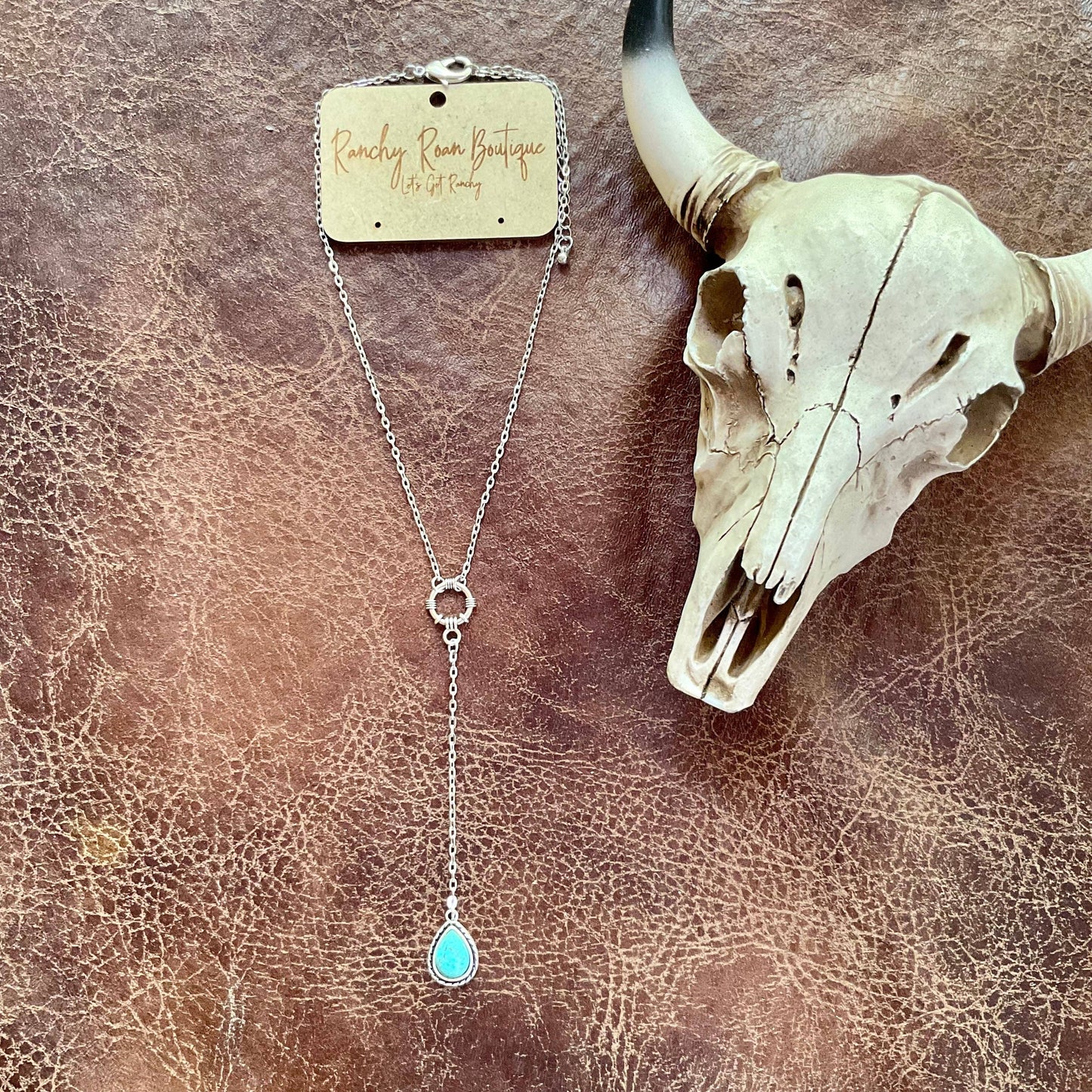 Turquoise Pendant Choker