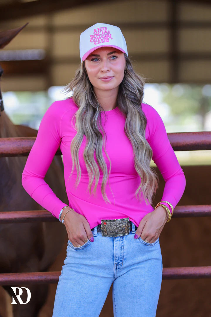 RD Baseline Top - Pink