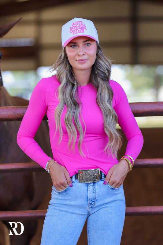 RD Baseline Top - Pink