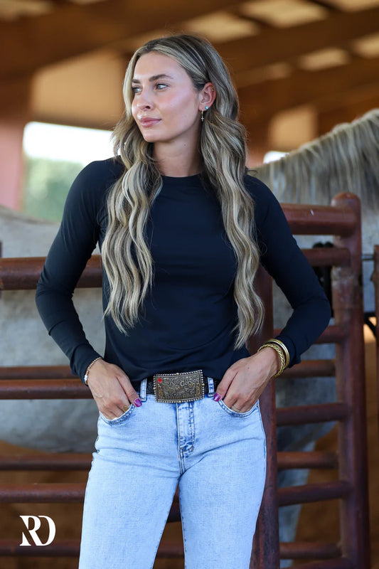 RD Baseline Top - Black