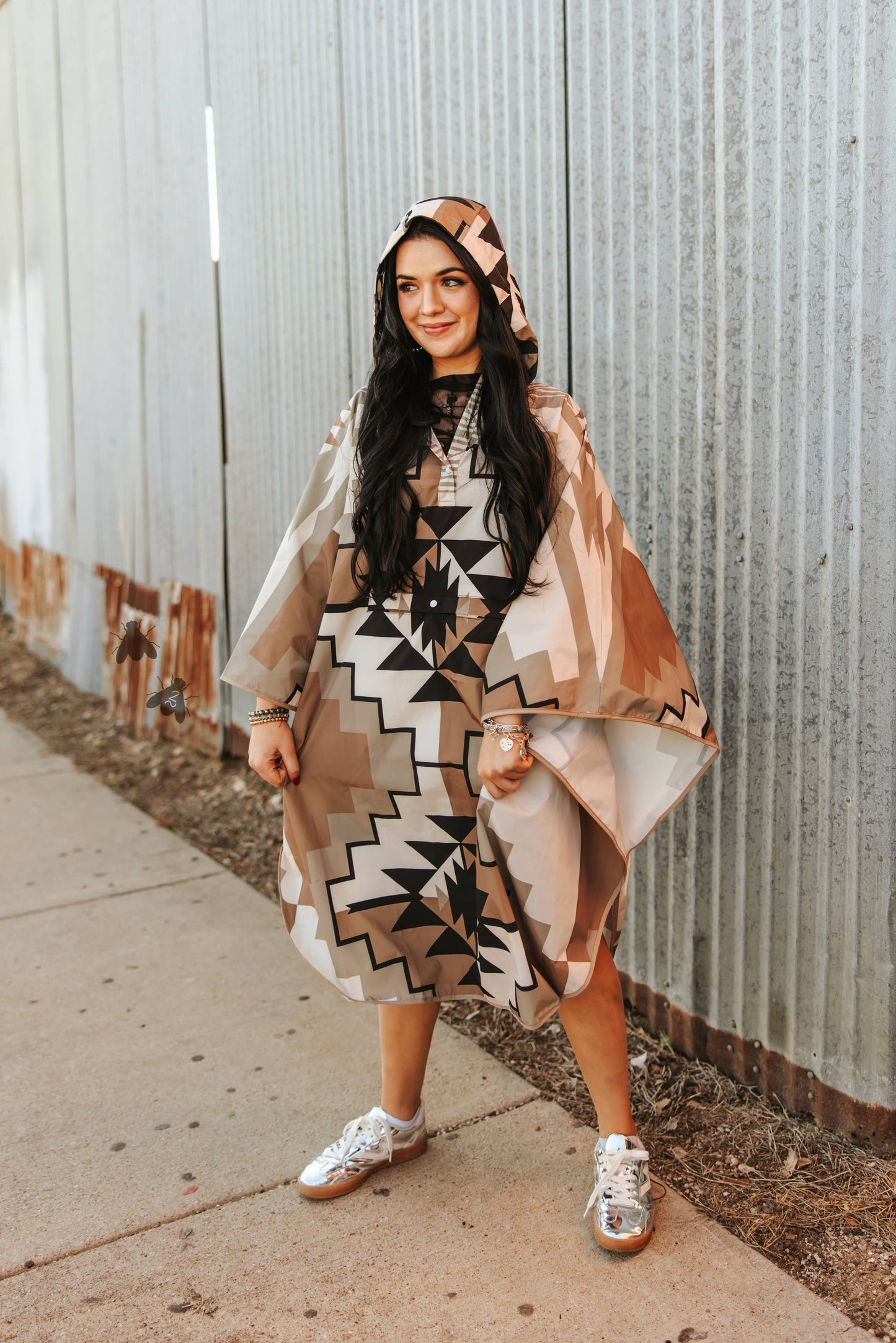 PALUXY PONCHO *MESA: S/M