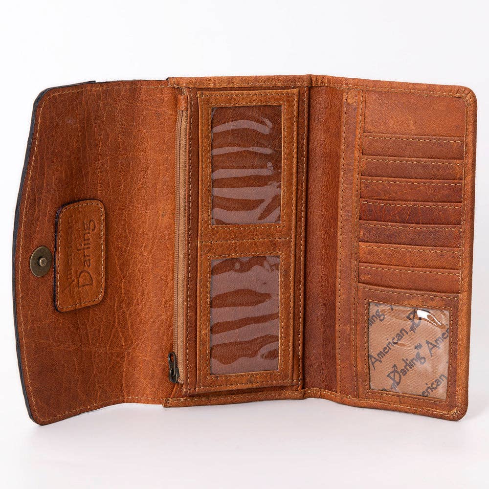 Wallet Hair-On Genuine Western Leather