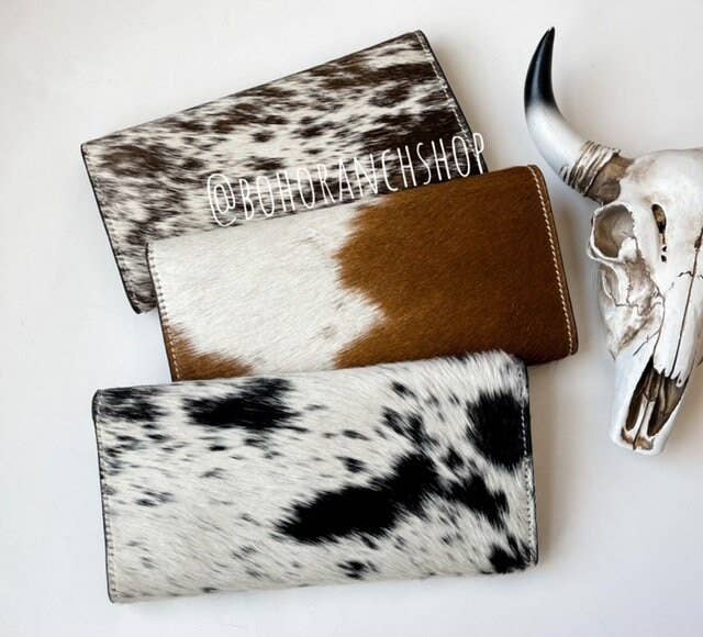 Tooled Leather Wallet Western Genuine Hand Tooled