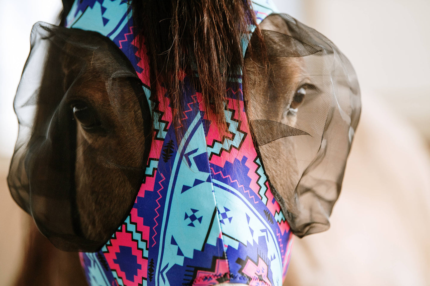 Lycra Fly Mask: Jackpot / Horse