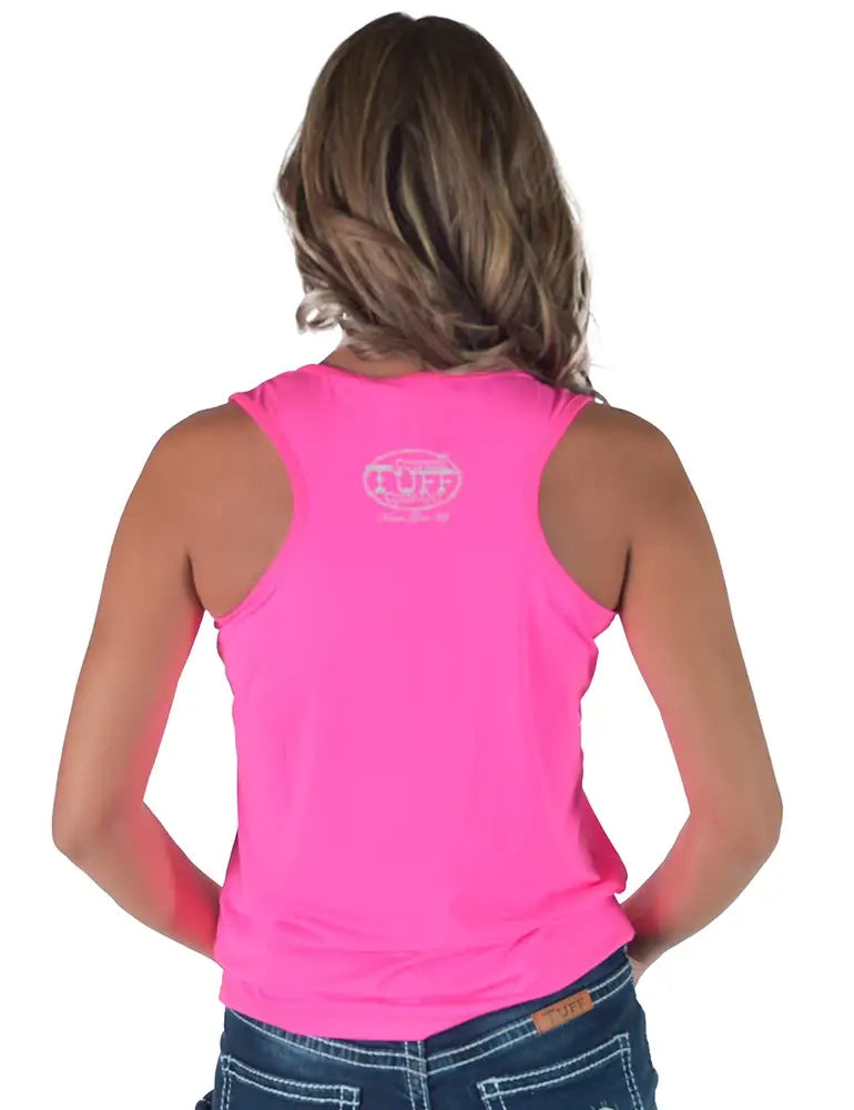 Cooling Breathe Racerback Tank Top High Stretch: Large