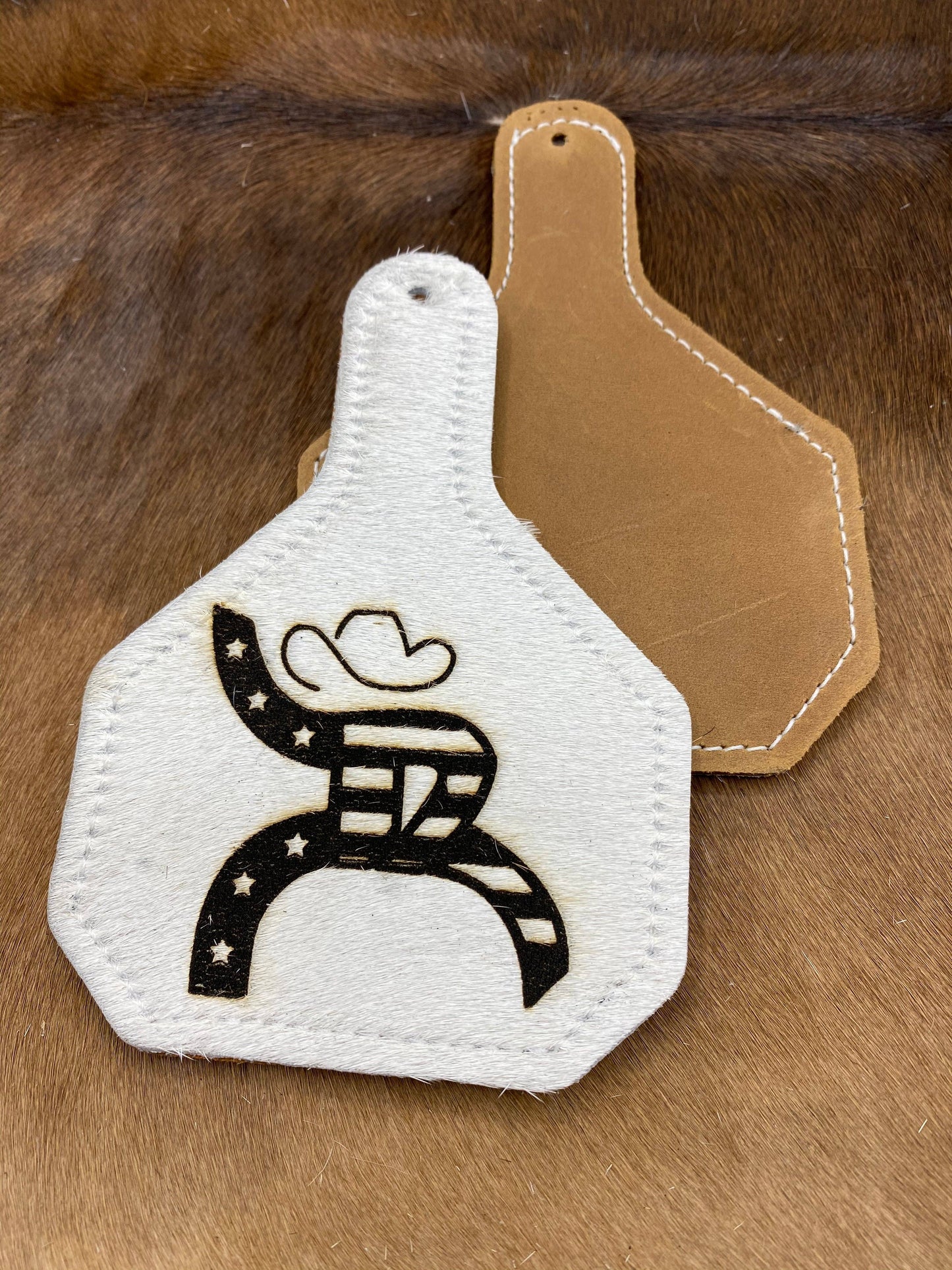 RODEO THEMED EAR TAGS: BARREL RACING
