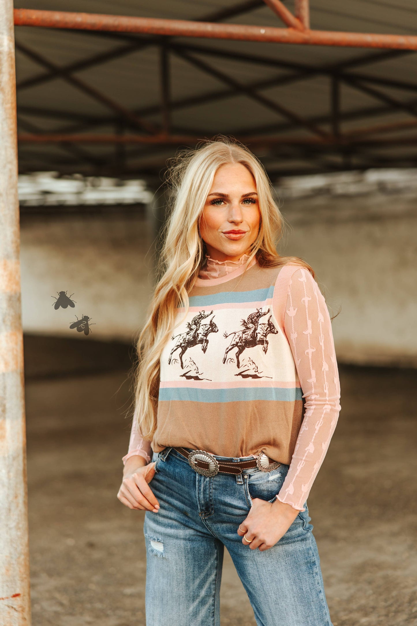 LARIAT LACE * DUSTY ROSE