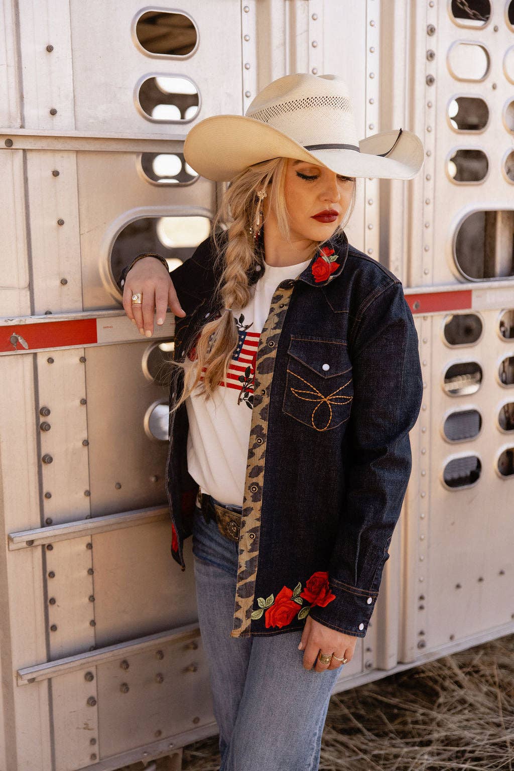 Rancher’s Sweetheart Button Up: M