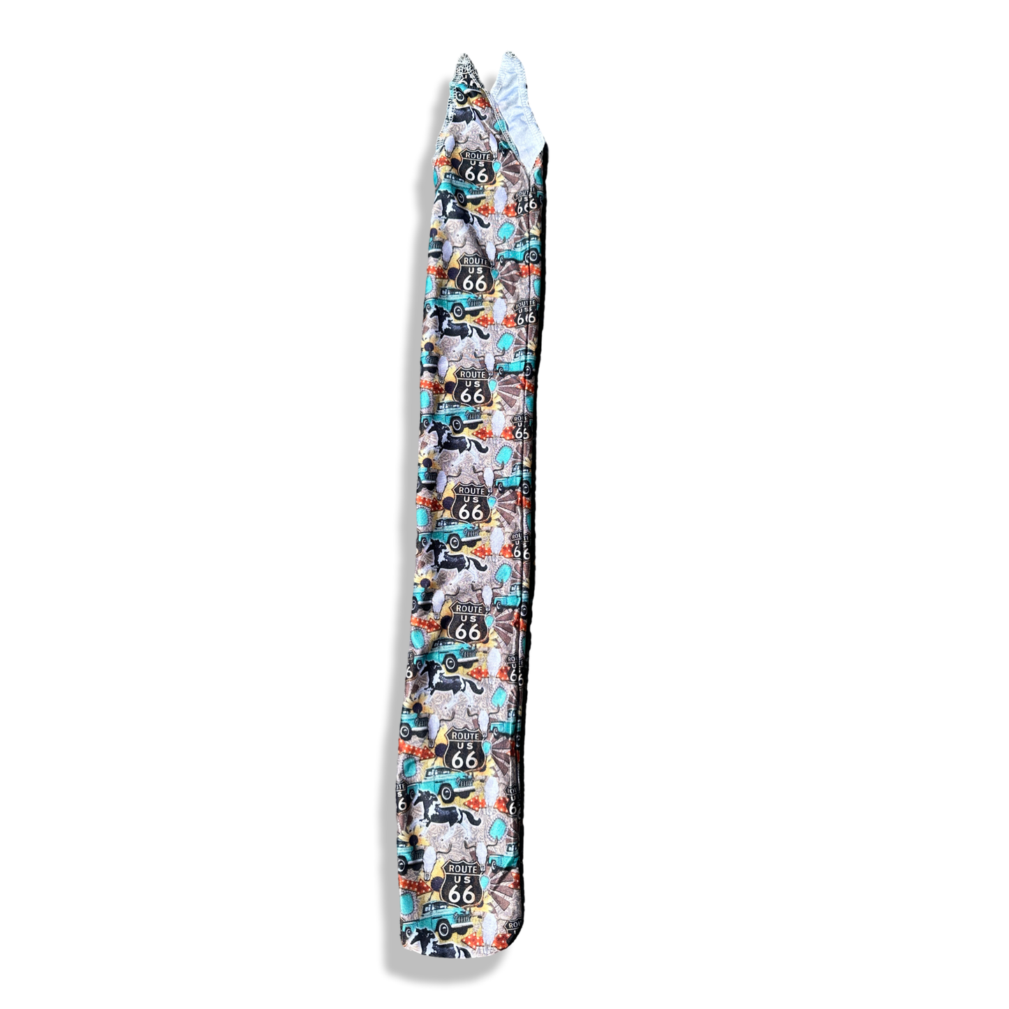 Lycra Tail Bag: Turquoise Howdy