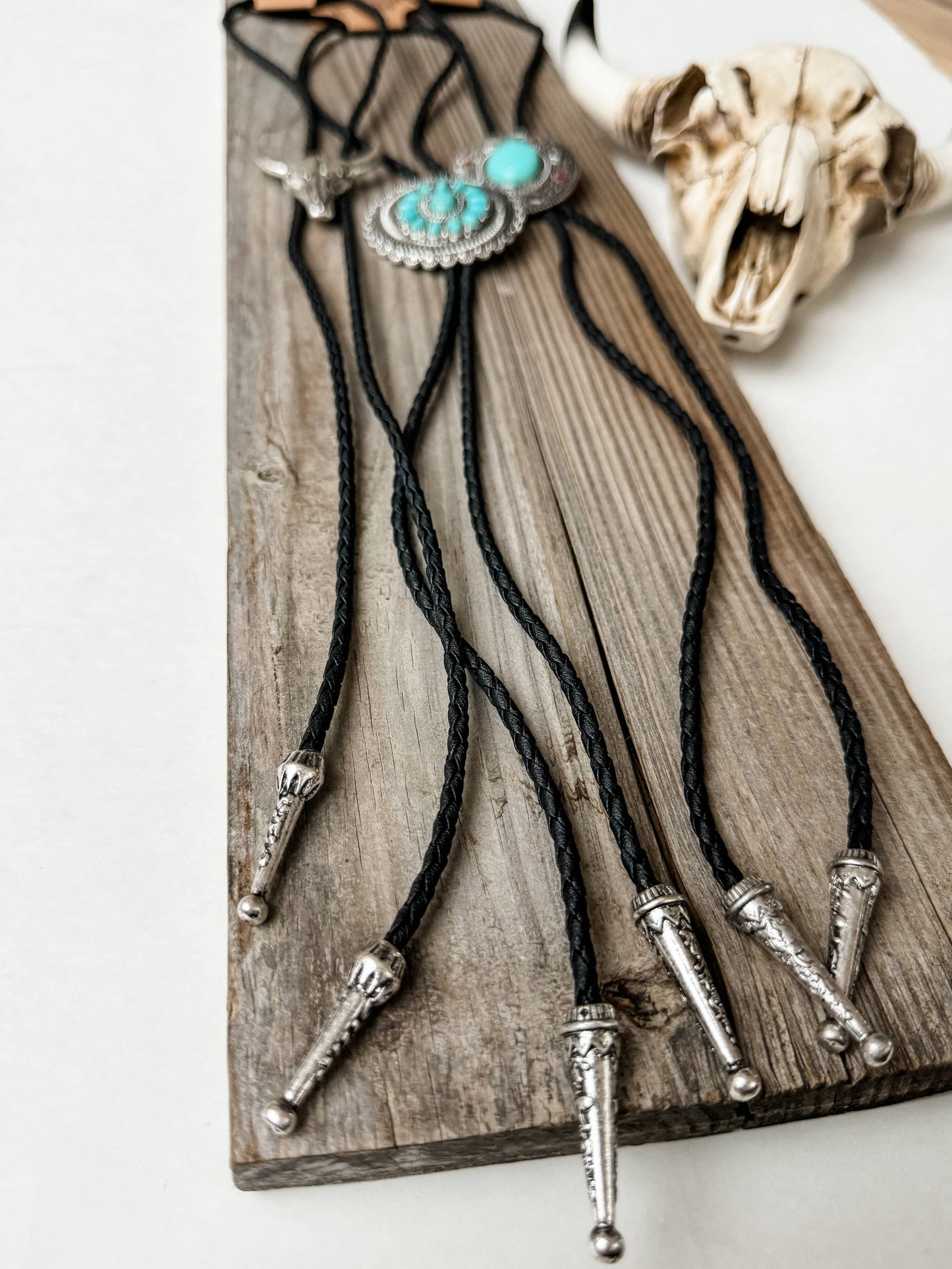 Western Bolo Long Pendant Necklace: STYLE 4