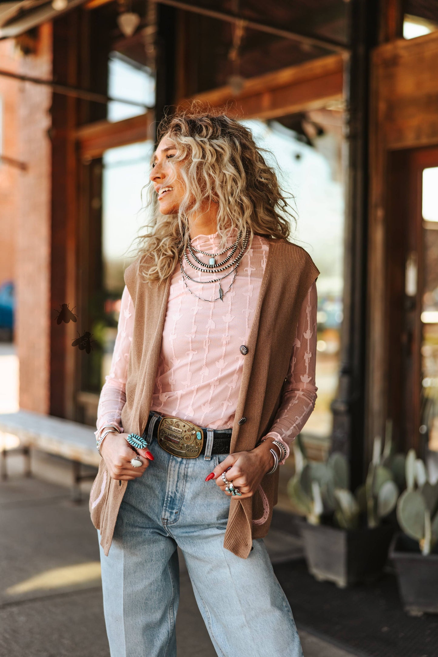 LARIAT LACE * DUSTY ROSE