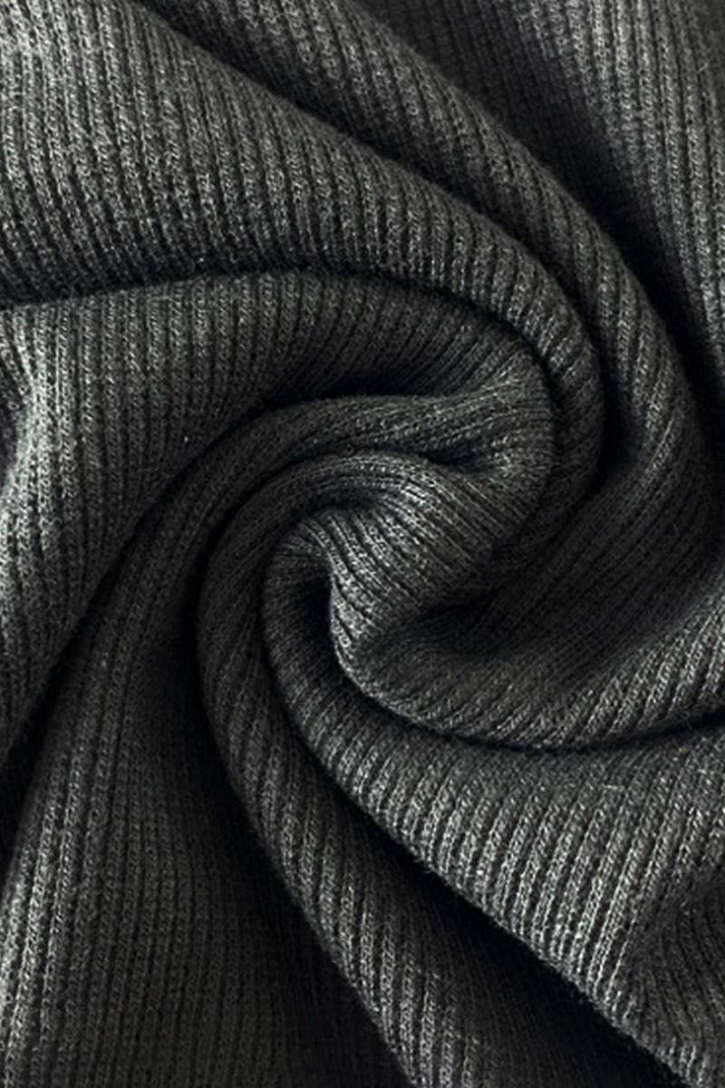 CWTBLL3780_RIBBED CUTOUT SLIM FIT LONG SLEEVE TOP: APRICOT / (M) 1