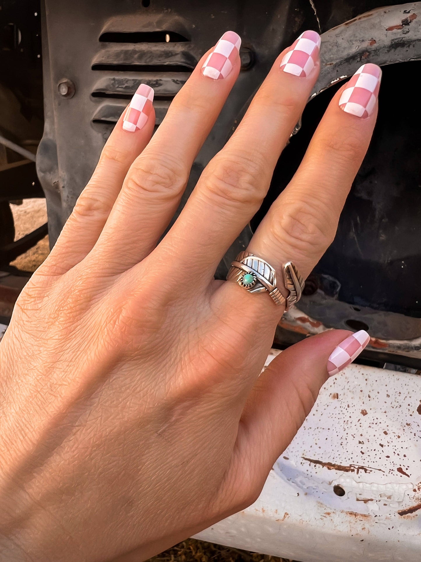 Free Flying Boho Feather Sterling Silver Ring | PRE ORDER NOW OPEN: Turquosie