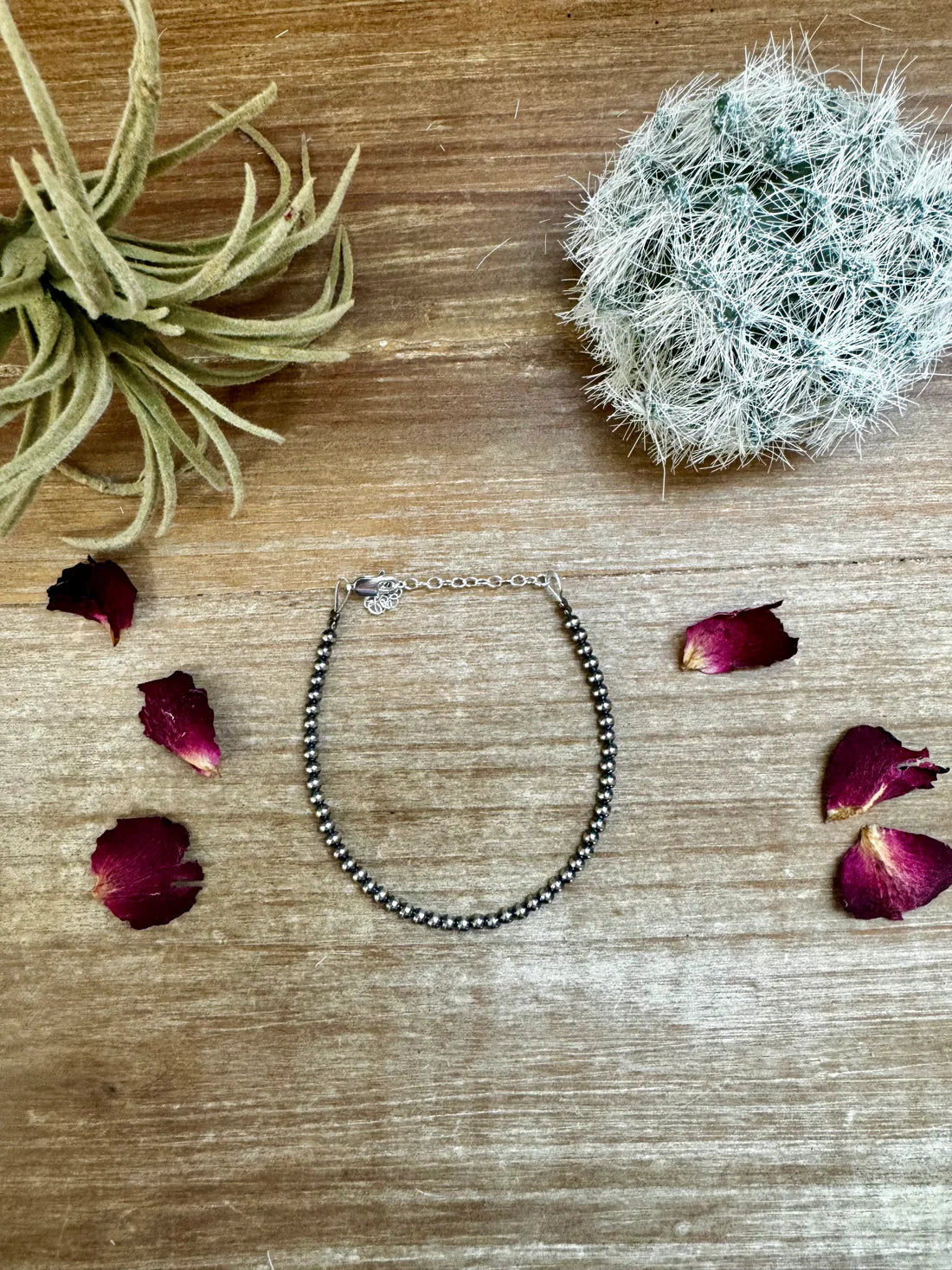 3 mm Sterling Silver Pearls Bracelet