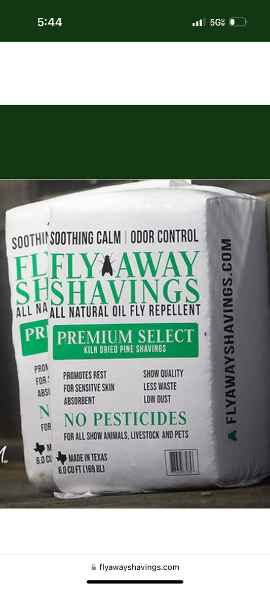 Fly Away Shavings