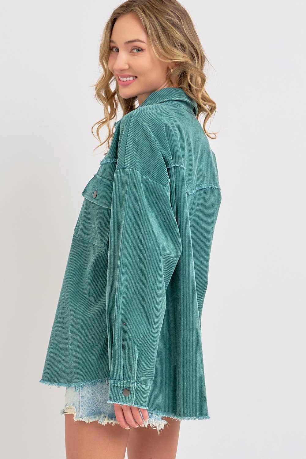 SHACKET MINERAL WASHED CORDUROY: CAMEL