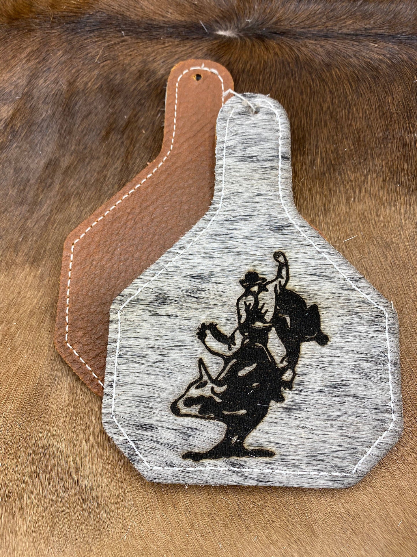 RODEO THEMED EAR TAGS: BARREL RACING
