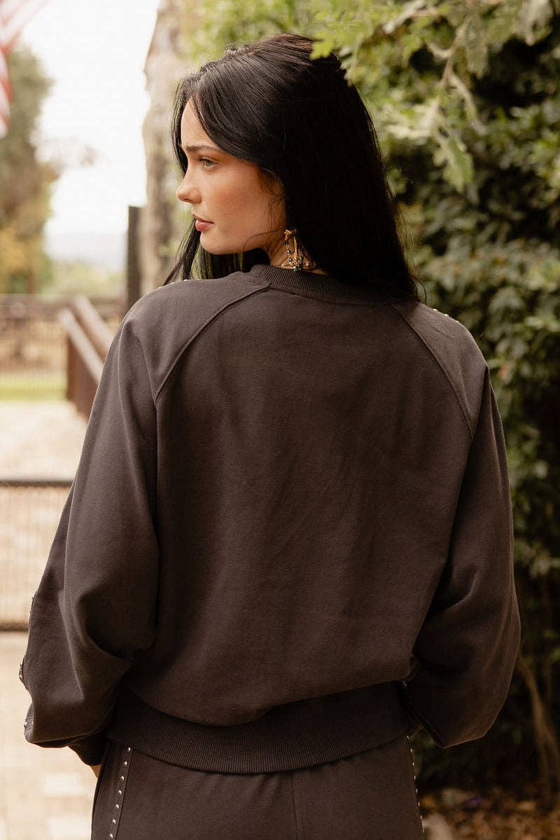 Studded Marvel Co. Crewneck: L