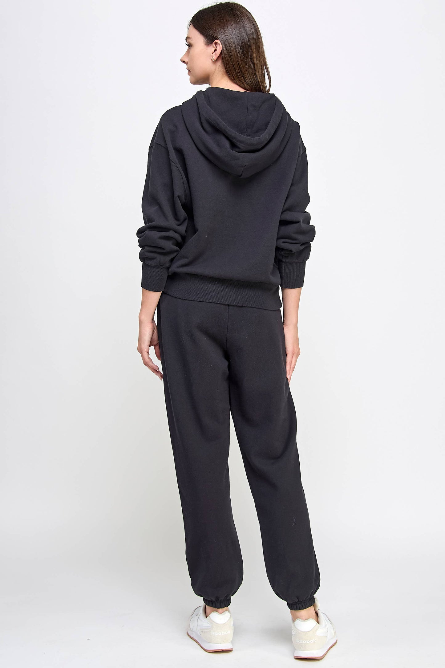 P9005T EVERYDAY SOFT FRENCH TERRY PULL-OVER HOODIE: Black / SMALL