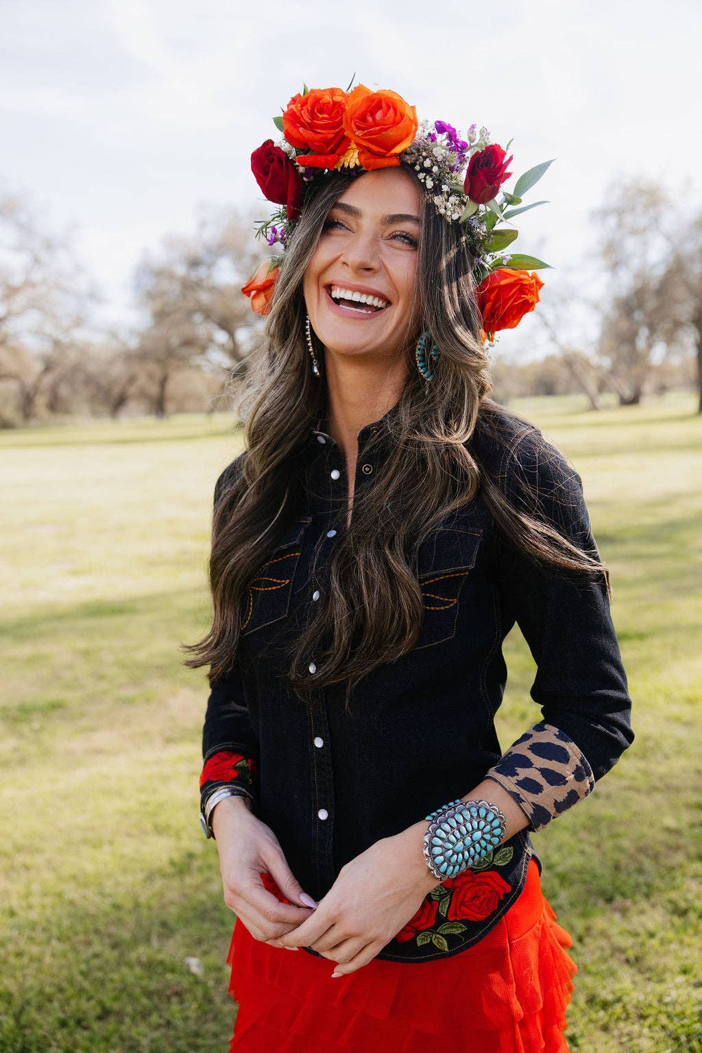 Rancher’s Sweetheart Button Up: M