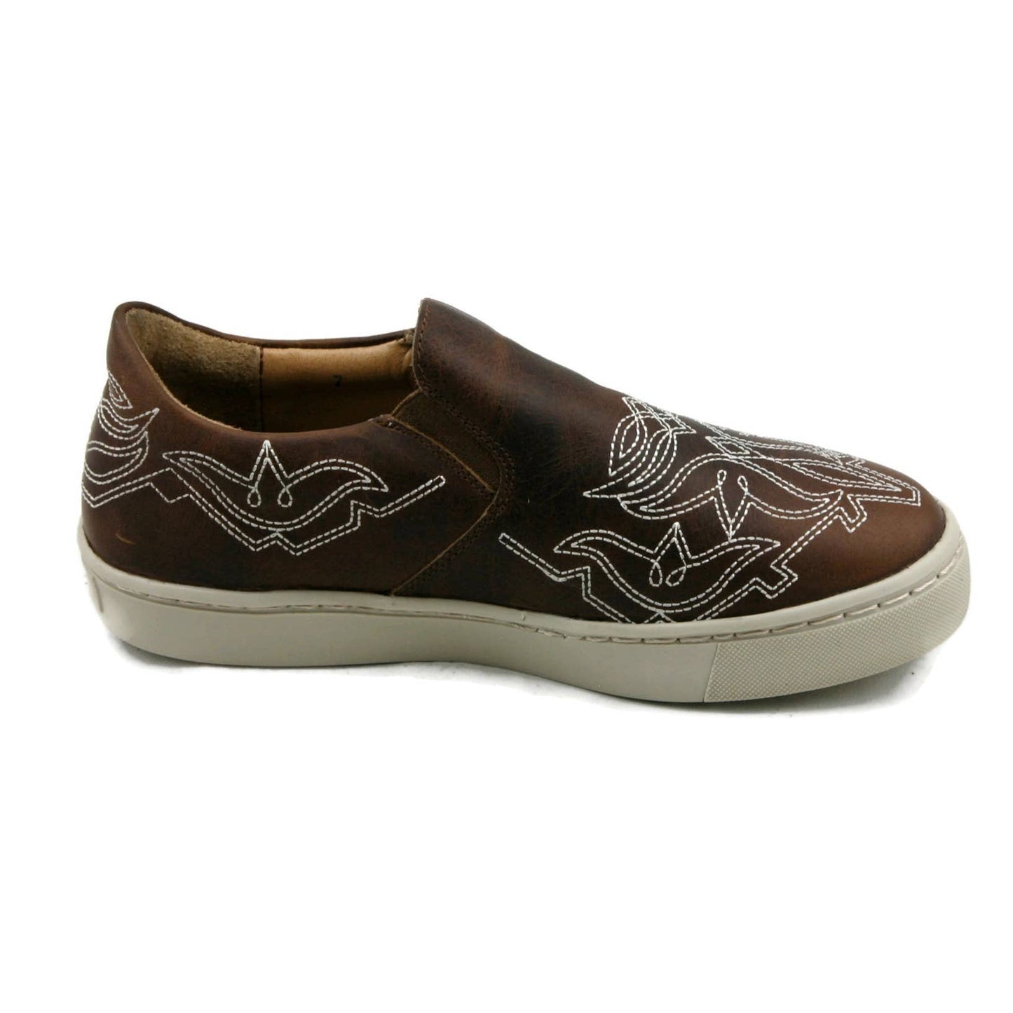 Montana Leather Slip-On Tennis