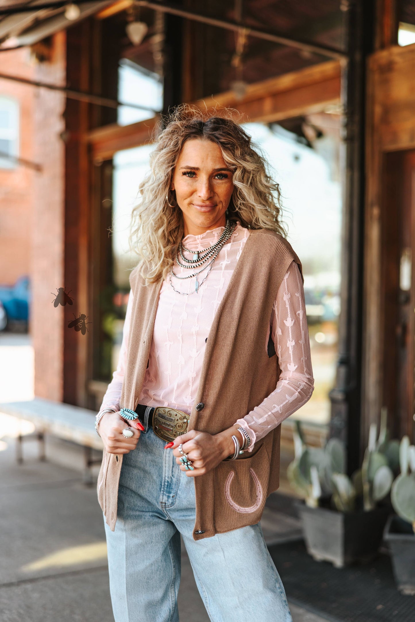 LARIAT LACE * DUSTY ROSE