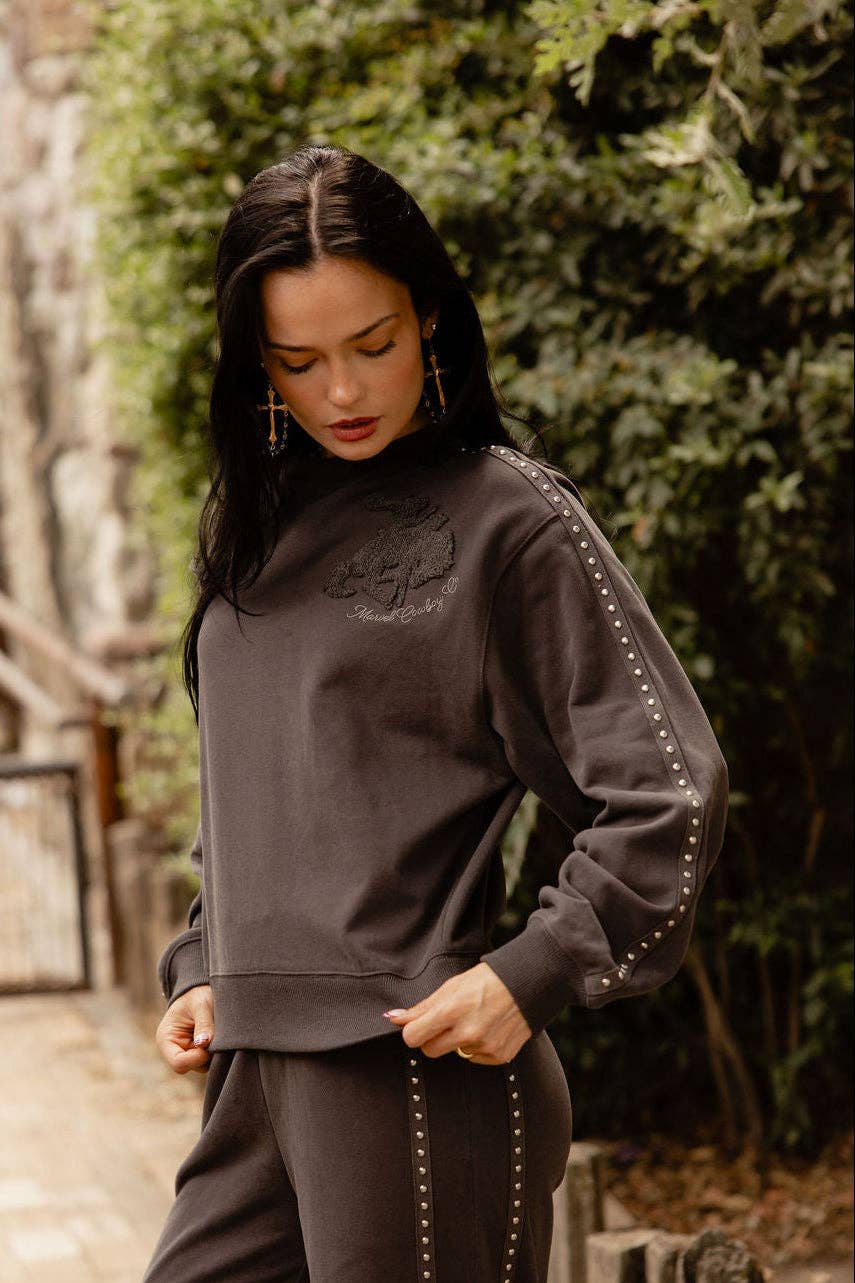 Studded Marvel Co. Crewneck: S