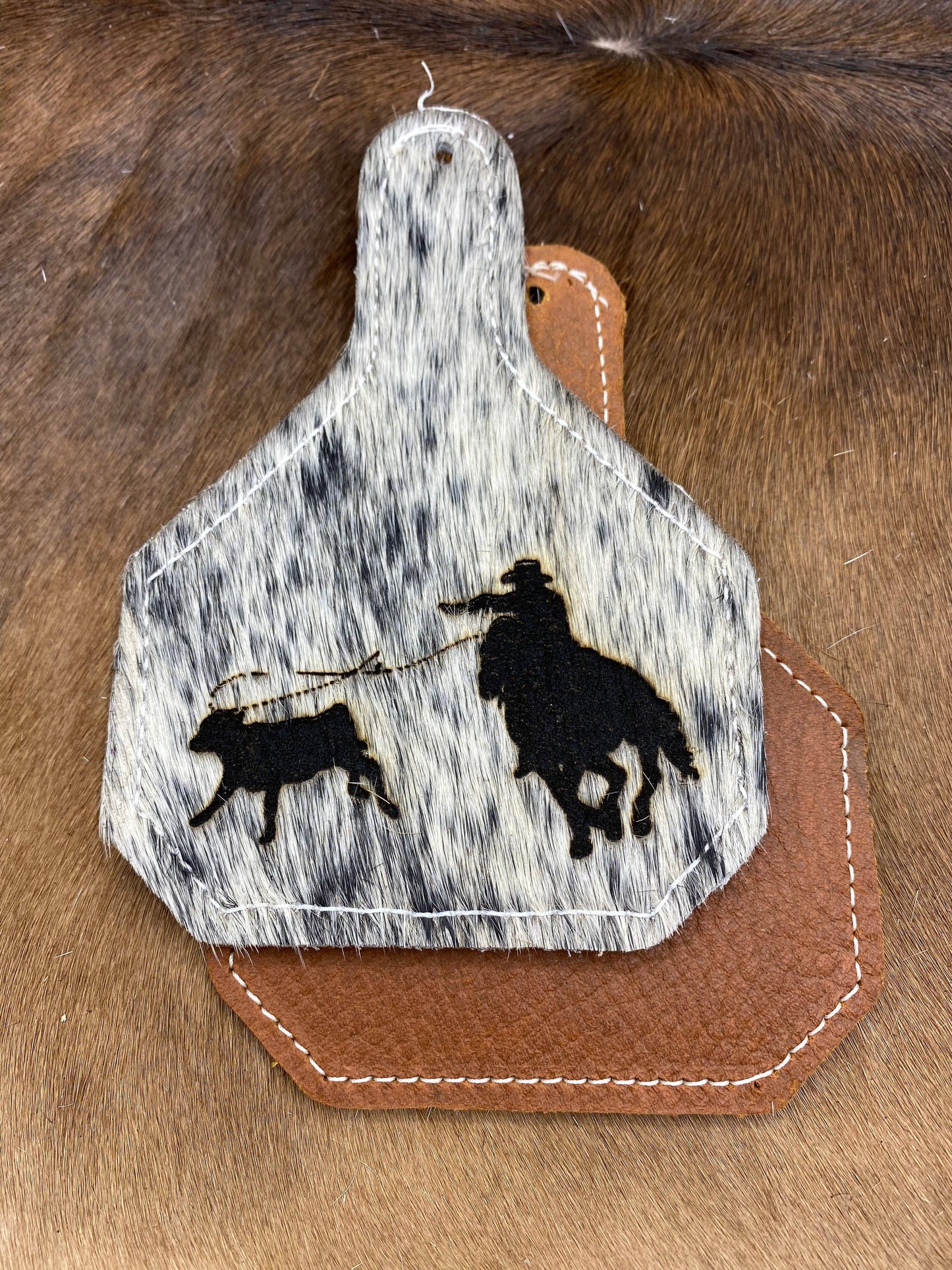 RODEO THEMED EAR TAGS: BARREL RACING