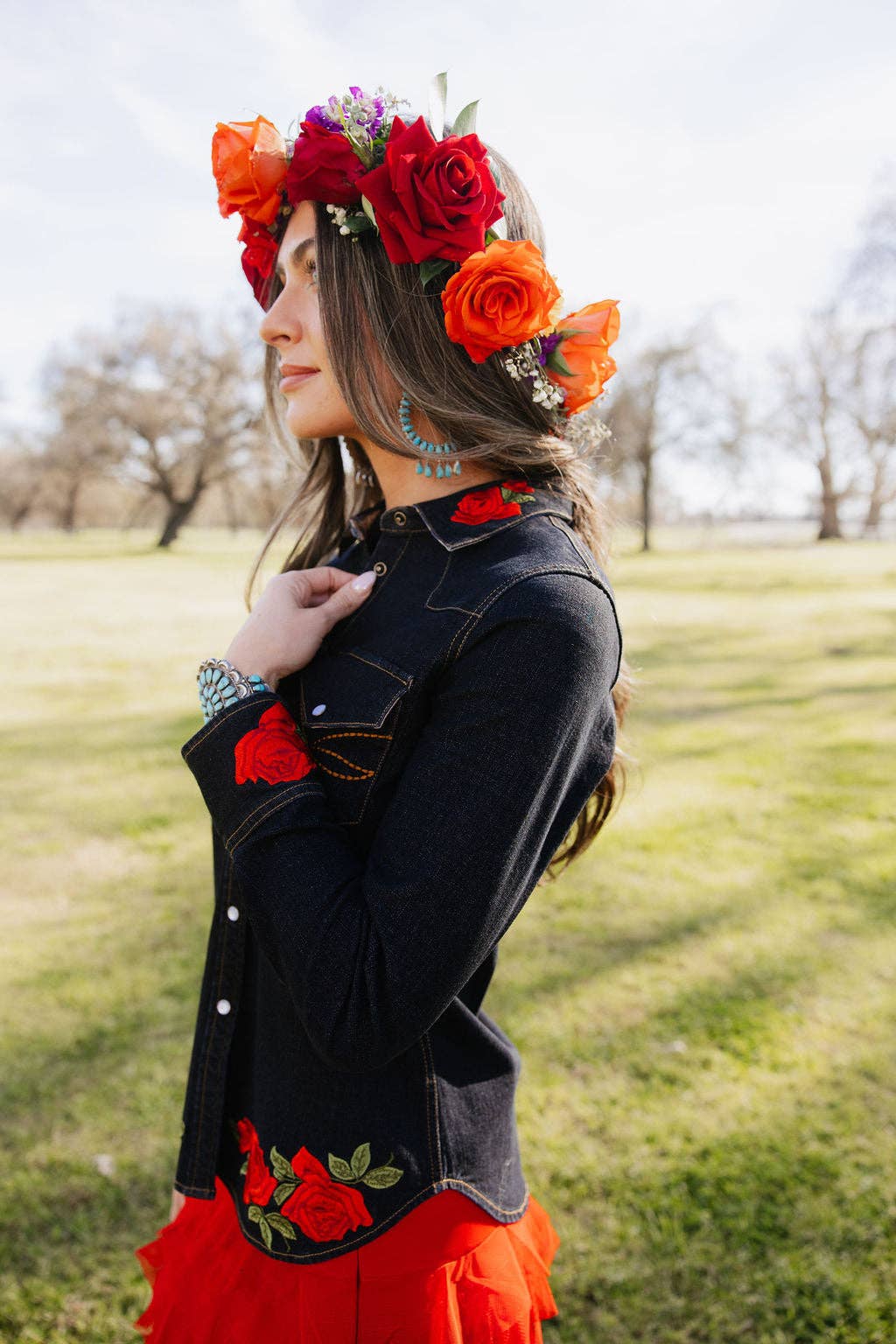 Rancher’s Sweetheart Button Up: M